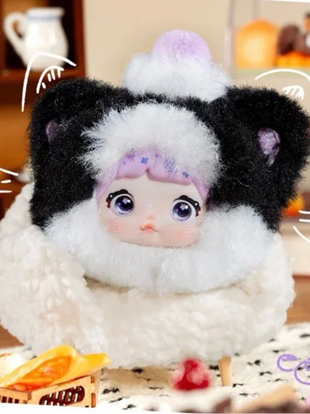 Nommi Glutinous Rice
100% Sweetness Series
Plush
Blueberry pie